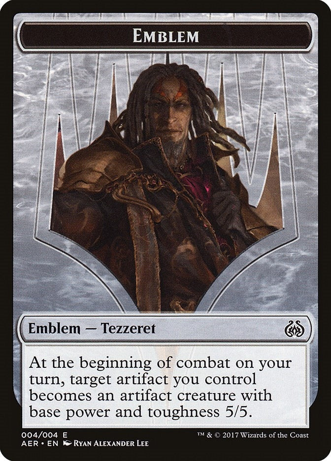 Image for Emblem - Tezzeret the Schemer (4) - Magic: The Gathering