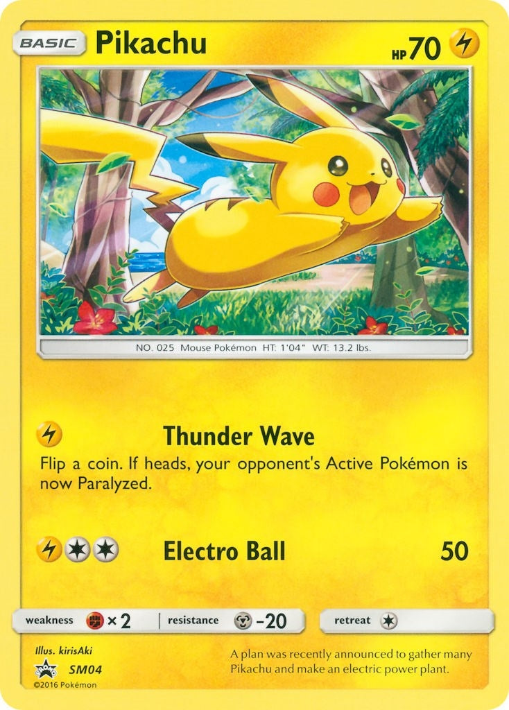 Image for Pikachu - SM04 (Target Non-Holo) (SM04) (SMP) - Pokemon