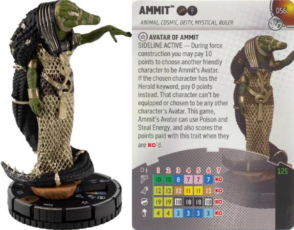 Heroclix - Marvel Next Phase - Ammit #056 Chase