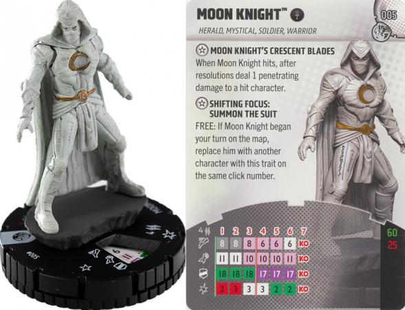 Heroclix - Marvel Next Phase - Moon Knight #005 Common