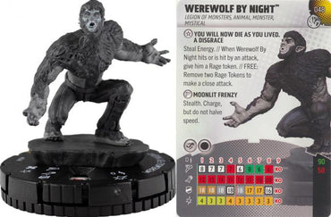 Heroclix - Marvel Next Phase - Werewolf By Night #048 Super Rare