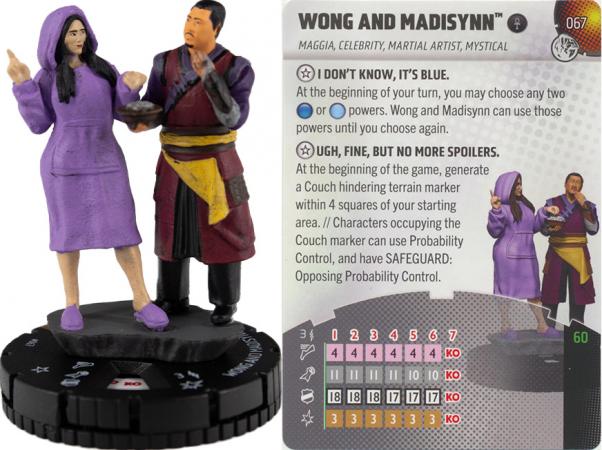 Heroclix - Marvel Next Phase - Wong and Madisynn #067 Chase