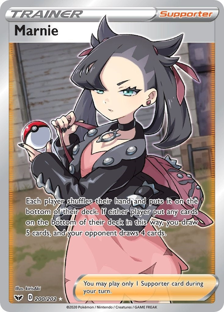 Image for Marnie (Full Art) (200/202) (SWSH01) - Pokemon