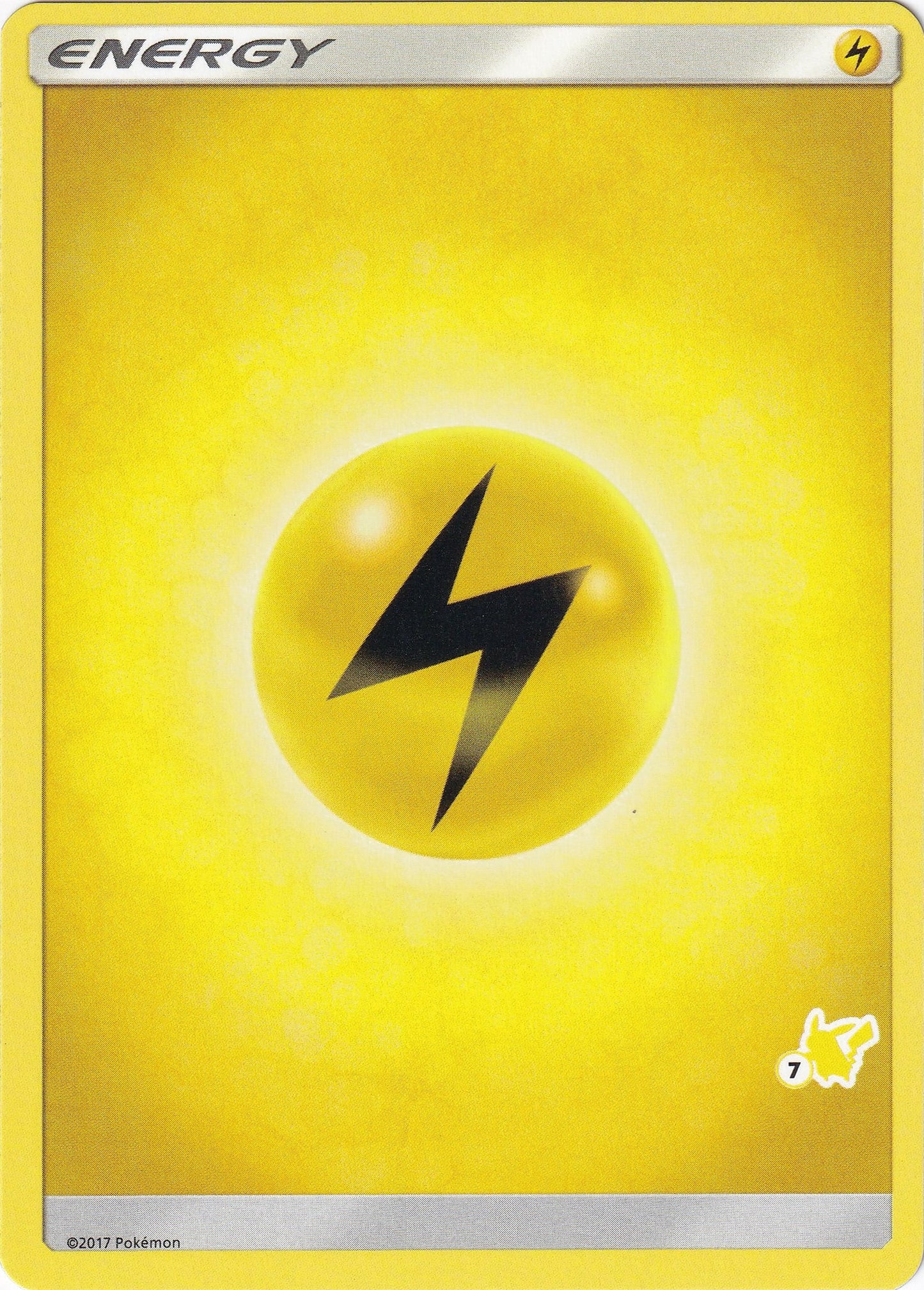 Image for Lightning Energy (#7 Pikachu Stamped) (BTA) - Pokemon