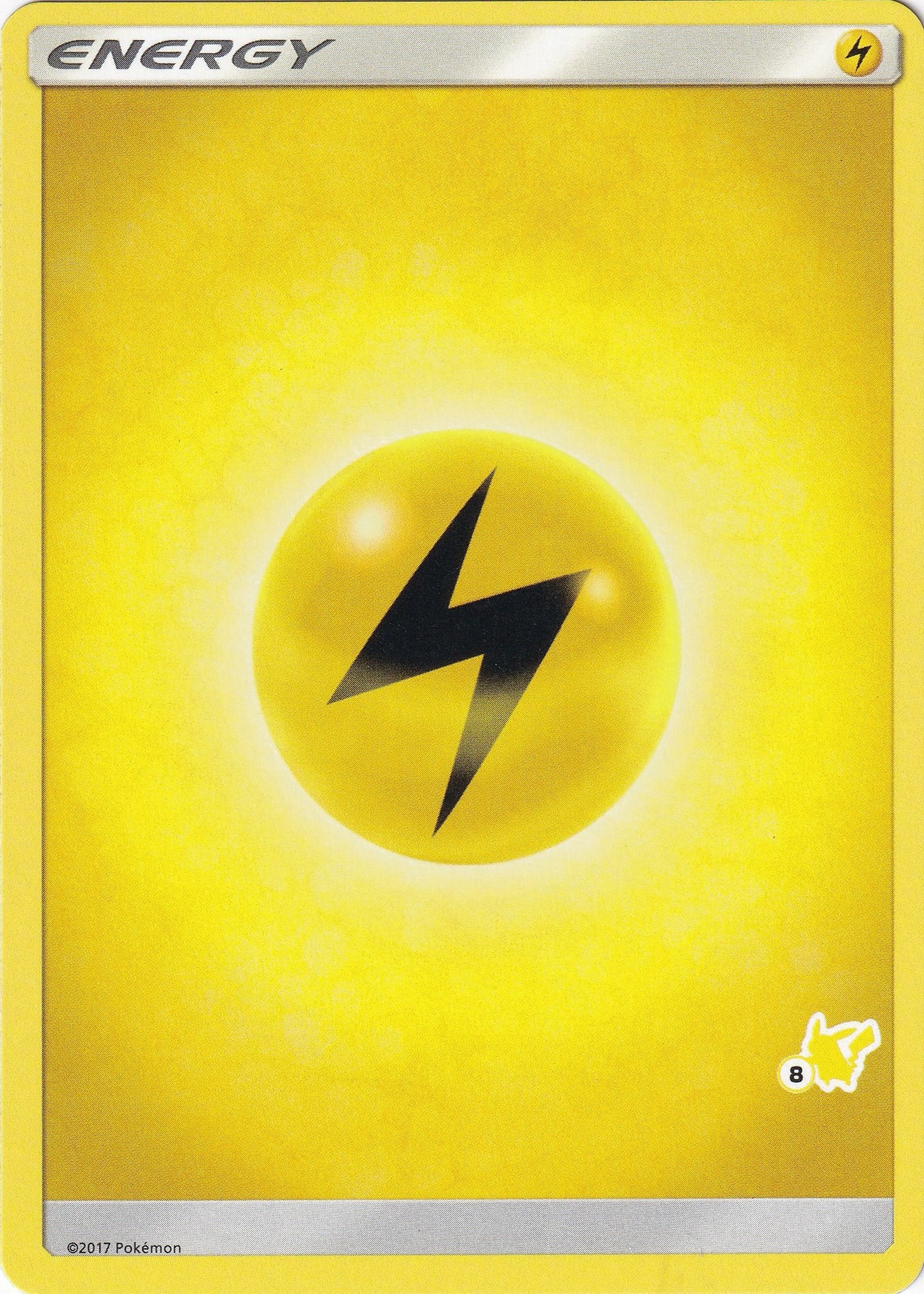 Image for Lightning Energy (#8 Pikachu Stamped) (BTA) - Pokemon