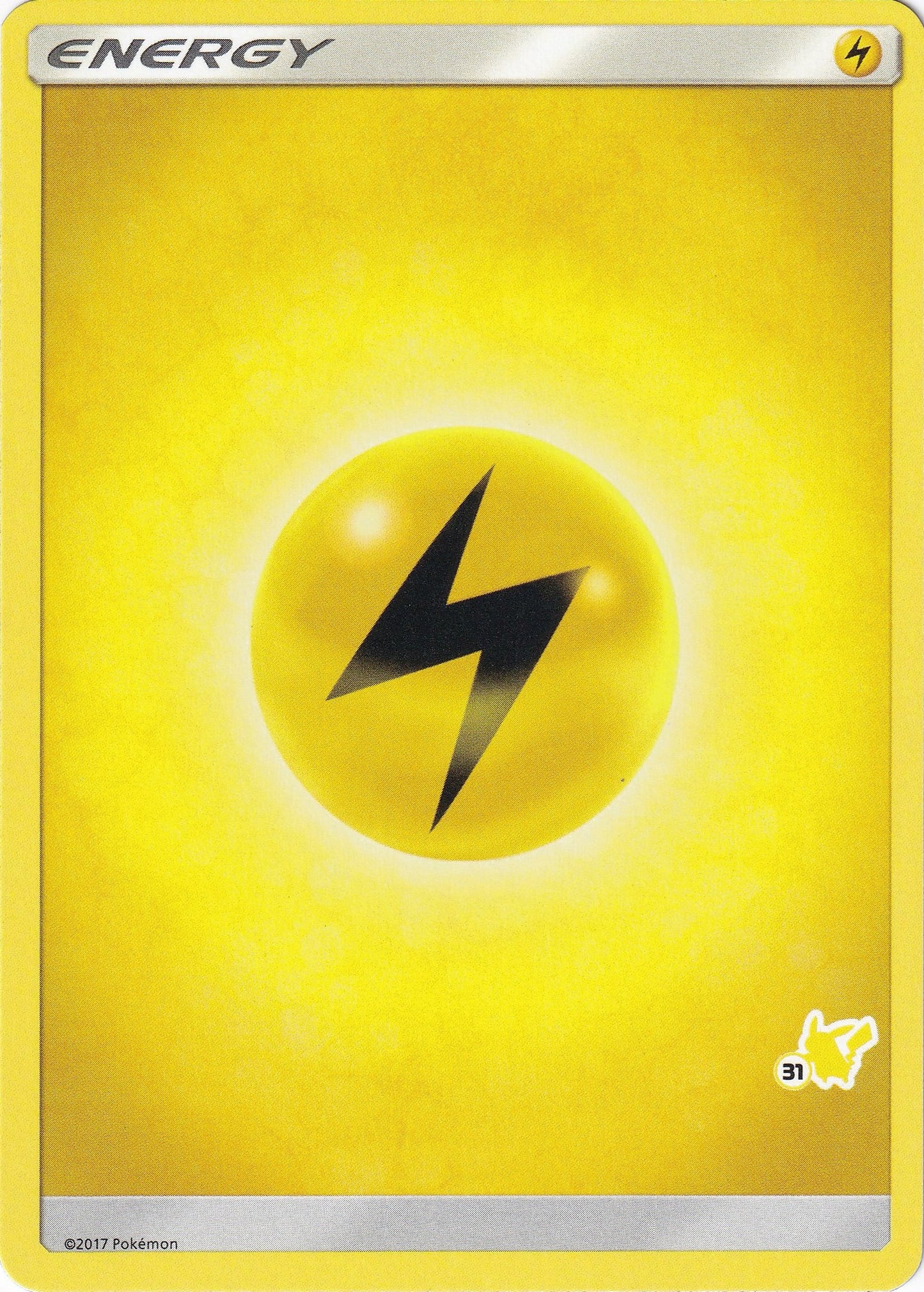 Image for Lightning Energy (#31 Pikachu Stamped) (BTA) - Pokemon