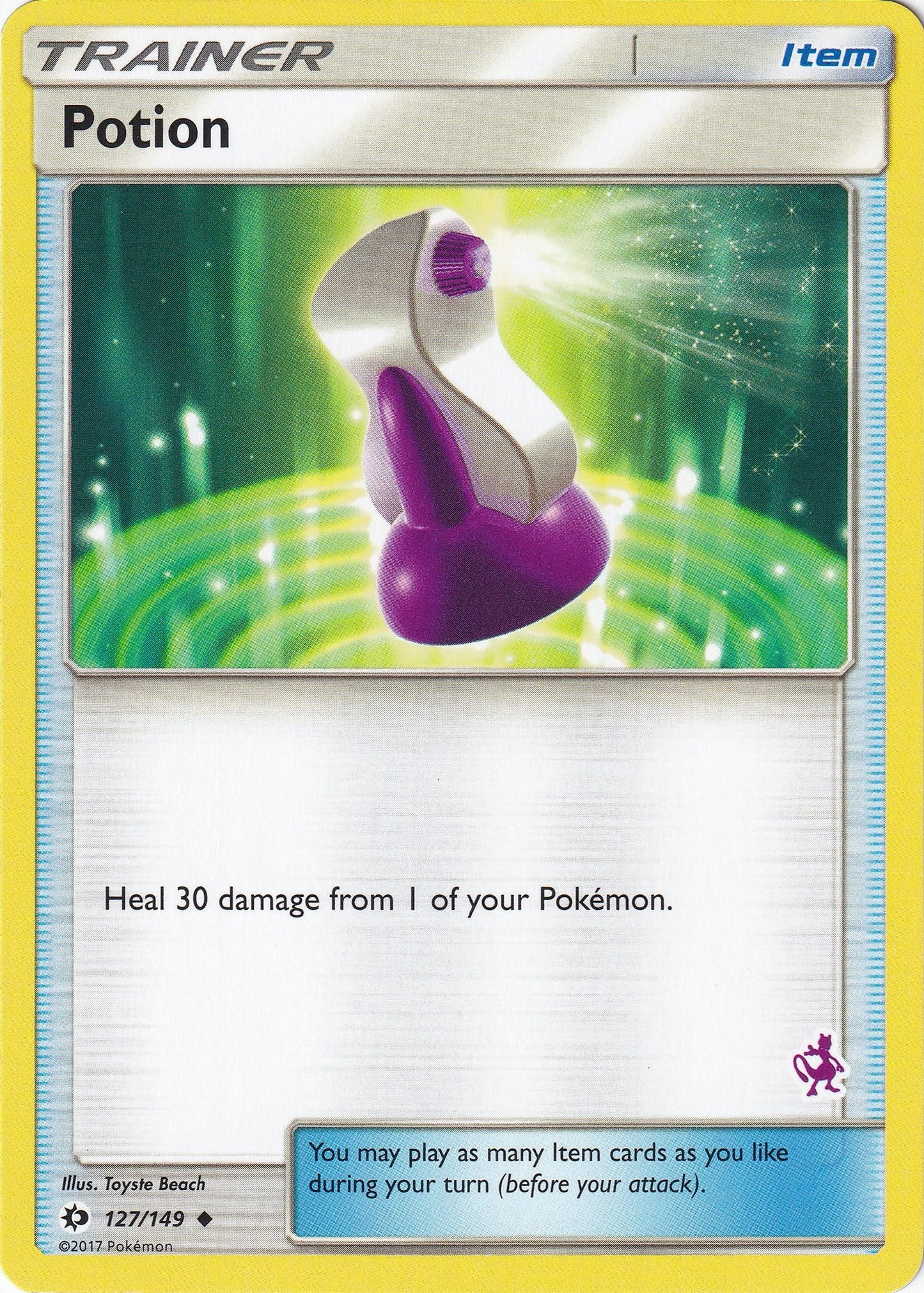Image for Potion - 127/149 (Mewtwo Stamped) (127/149) (BTA) - Pokemon