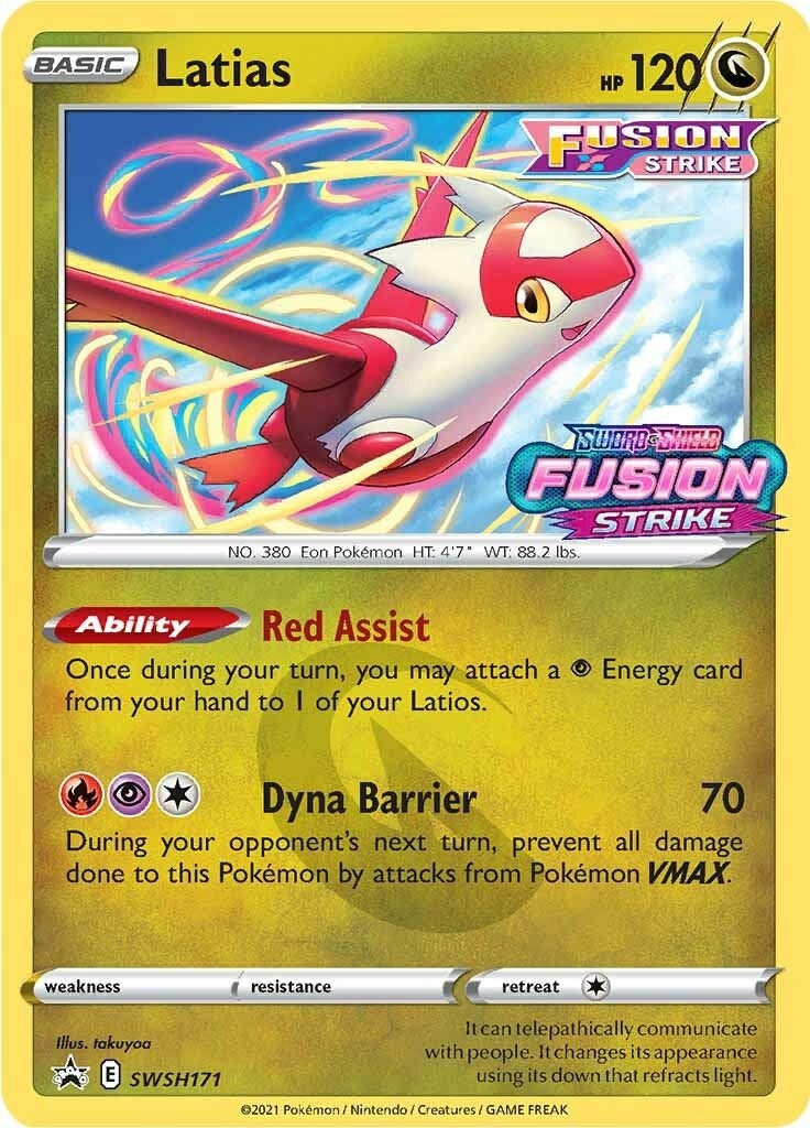 Image for Latias - SWSH171 (Prerelease) (SWSH171) (SWSD) - Pokemon