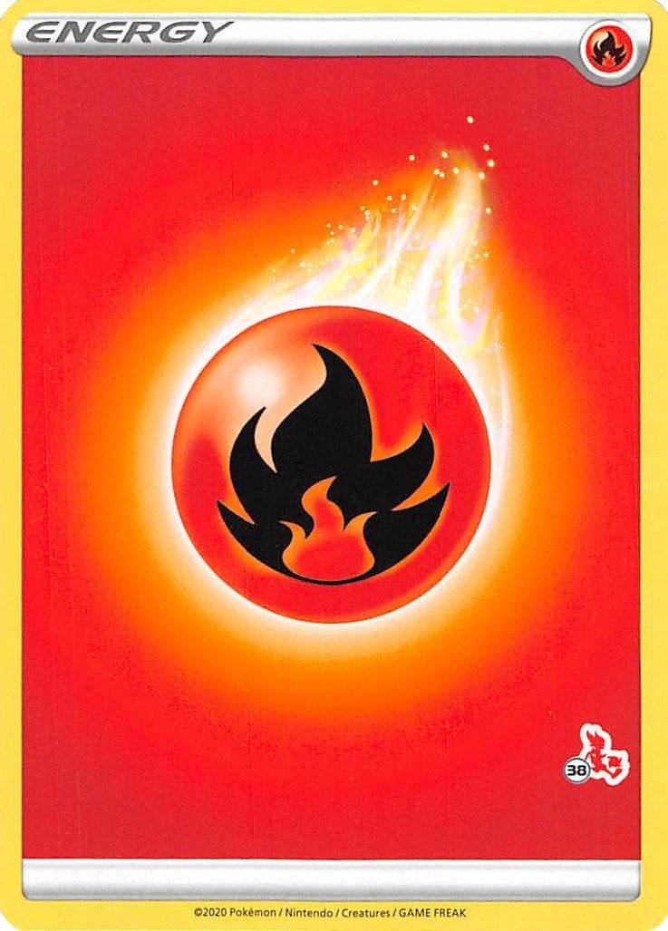 Image for Fire Energy (#38 Cinderace Stamped) (BA22) - Pokemon