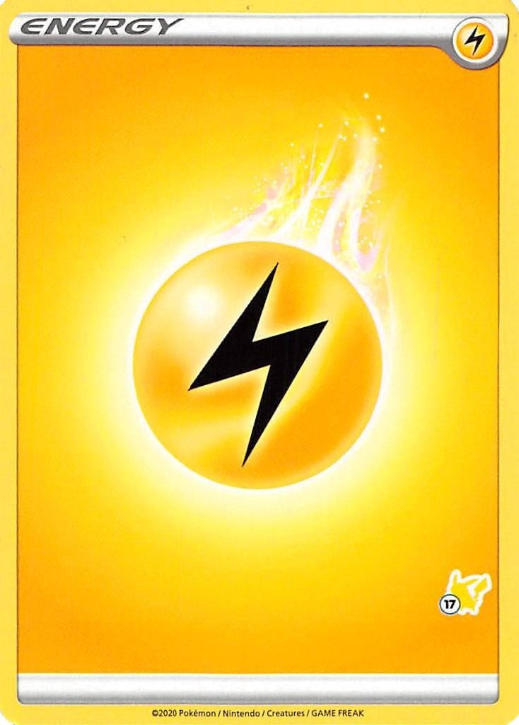 Image for Lightning Energy (#17 Pikachu Stamped) (BA22) - Pokemon