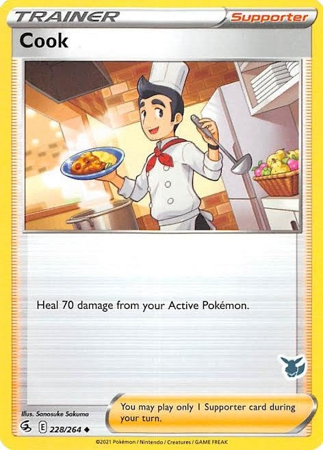 Image for Cook - 228/264 (Eevee Stamped) (228/264) (BA22) - Pokemon