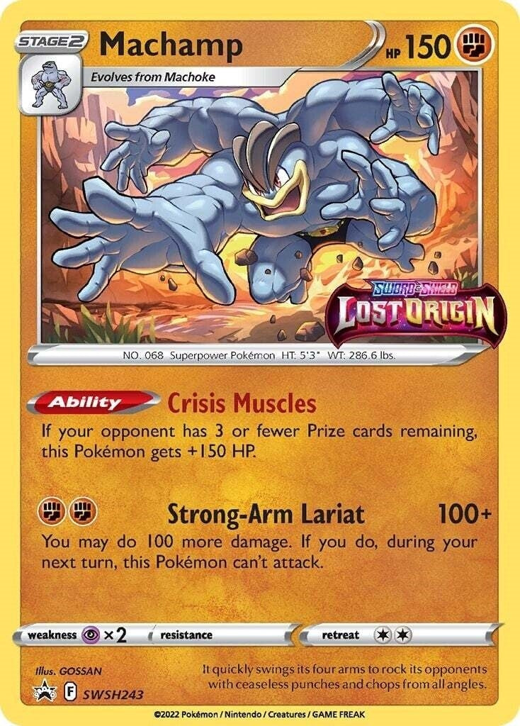 Image for Machamp - SWSH243 (Prerelease) (SWSH243) (SWSD) - Pokemon
