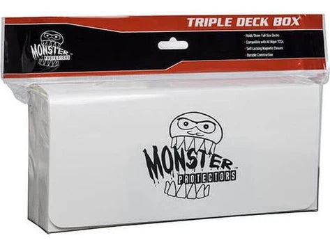 Monster - Triple Deck Box - White