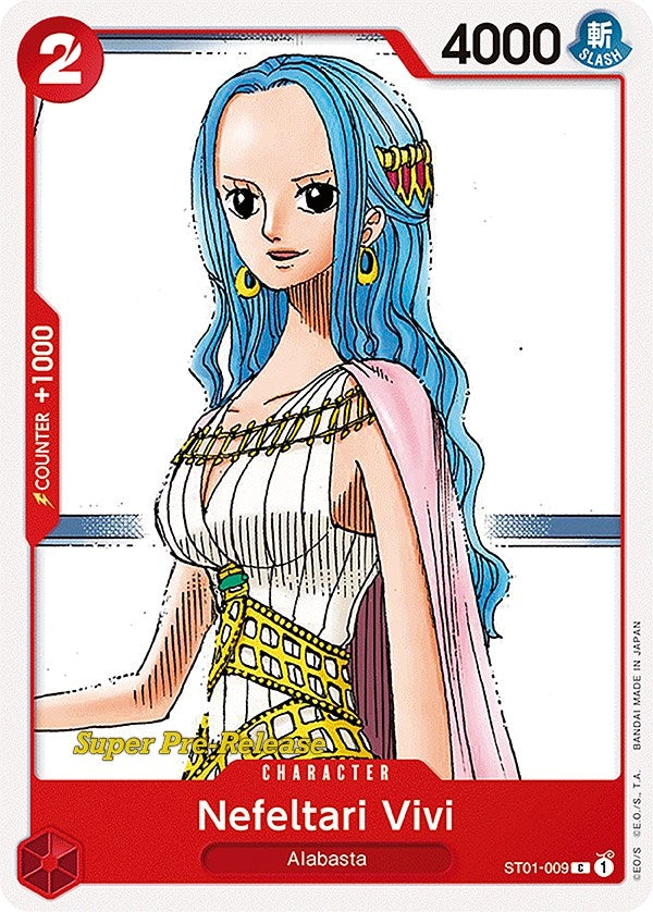 Image for Nefeltari Vivi (ST01-009) (ST-01 PRE) - One Piece Card Game
