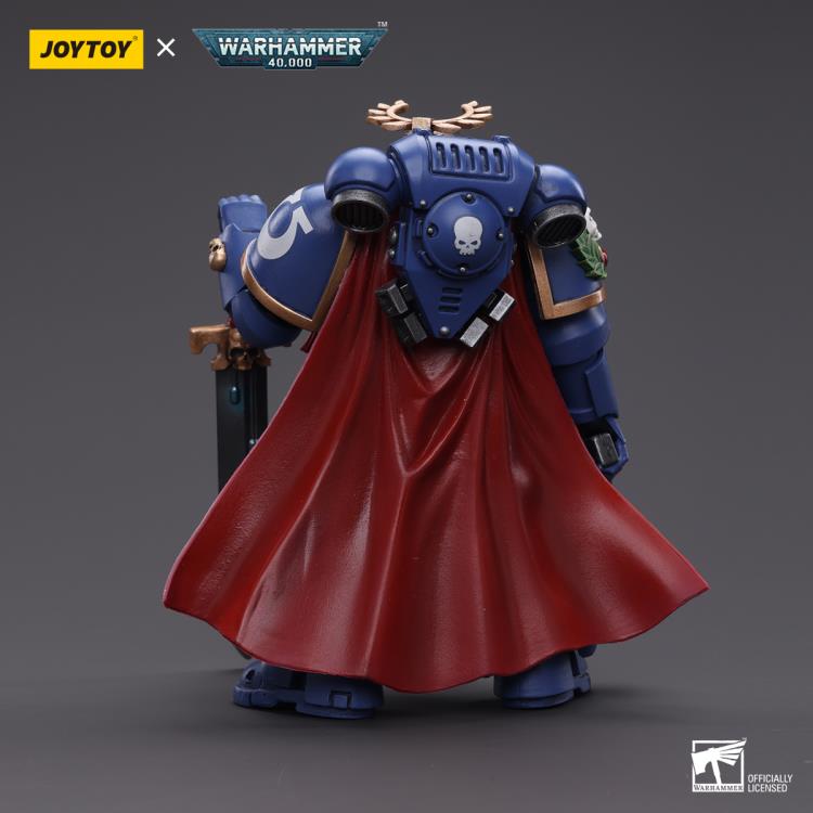 JoyToy - Warhammer 40000 - Ultramarines; Primaris Captain with Power Sword and Plasma Pistol