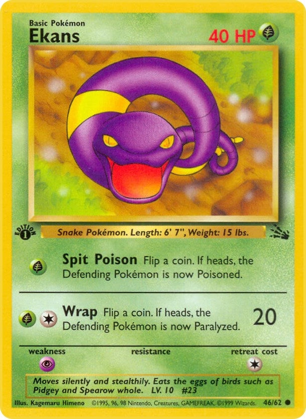 Ekans (46/62) (FO)