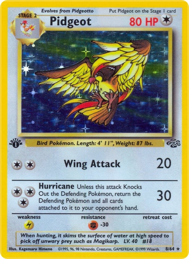 Pidgeot (8) (08/64) (JU)