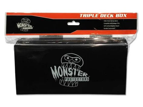 Monster - Triple Deck Box - Black