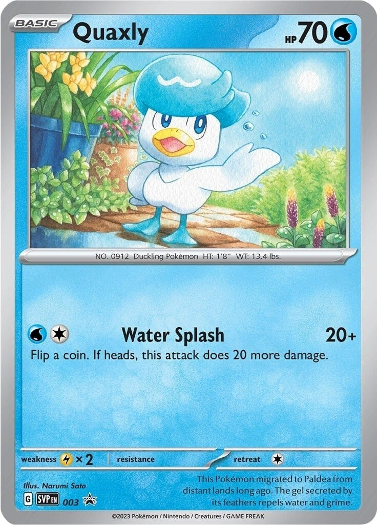 Image for Quaxly - 003 (003) (SVP) - Pokemon