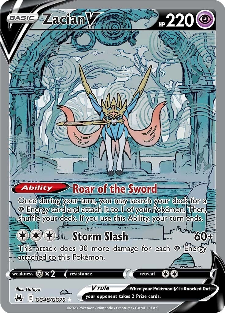 Zacian V (GG48/GG70) (CRZ:GG)
