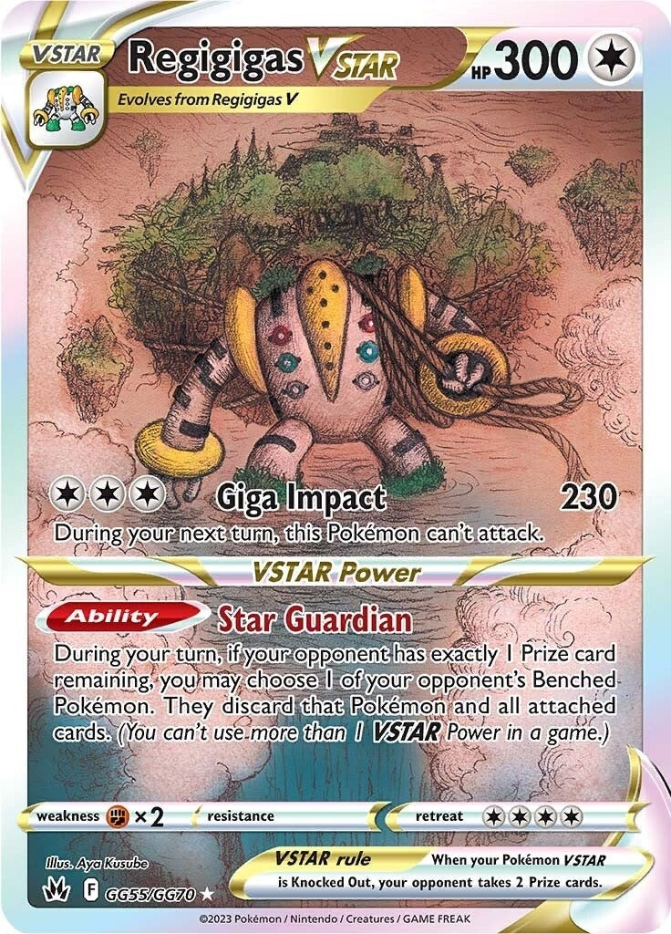 Image for Regigigas VSTAR (GG55/GG70) (CRZ:GG) - Pokemon