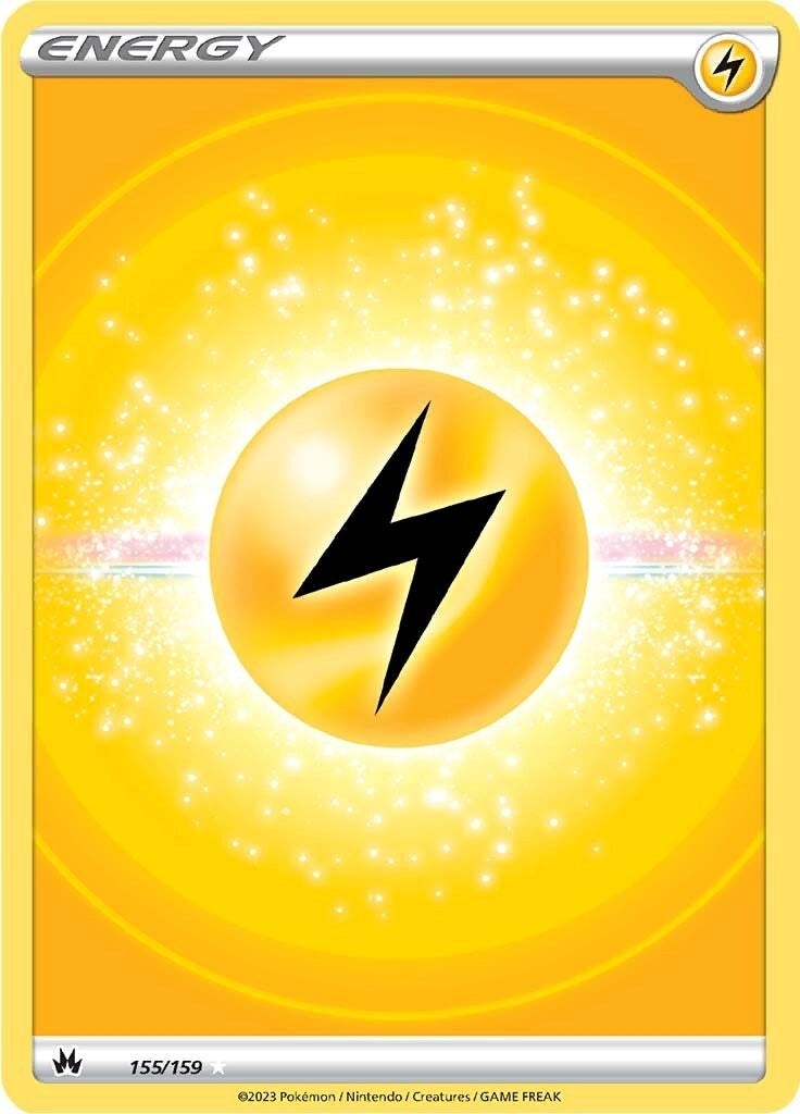 Lightning Energy (Texture Full Art) (155/159) (CRZ)