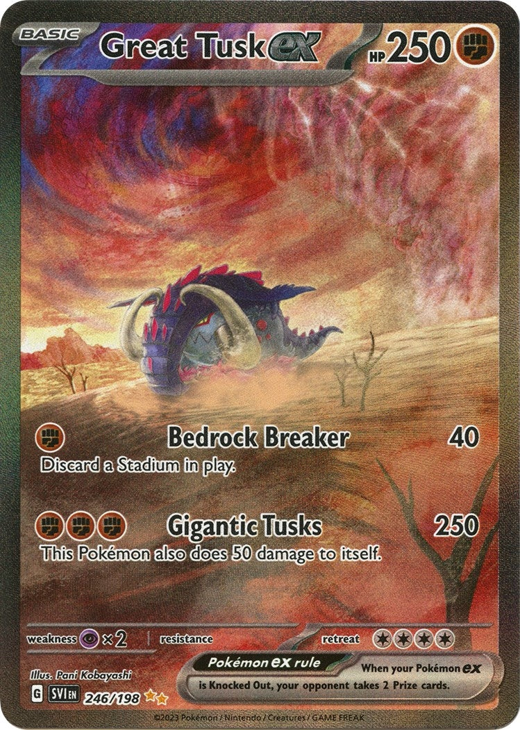 Great Tusk ex (246/198) (SVI)