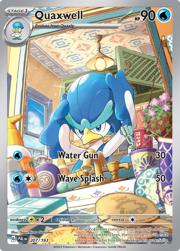 Image for Quaxwell (207/193) (PAL) - Pokemon