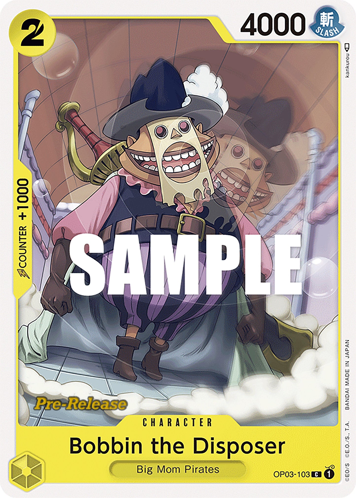 Image for Bobbin the Disposer (OP03-103) - One Piece Card Game
