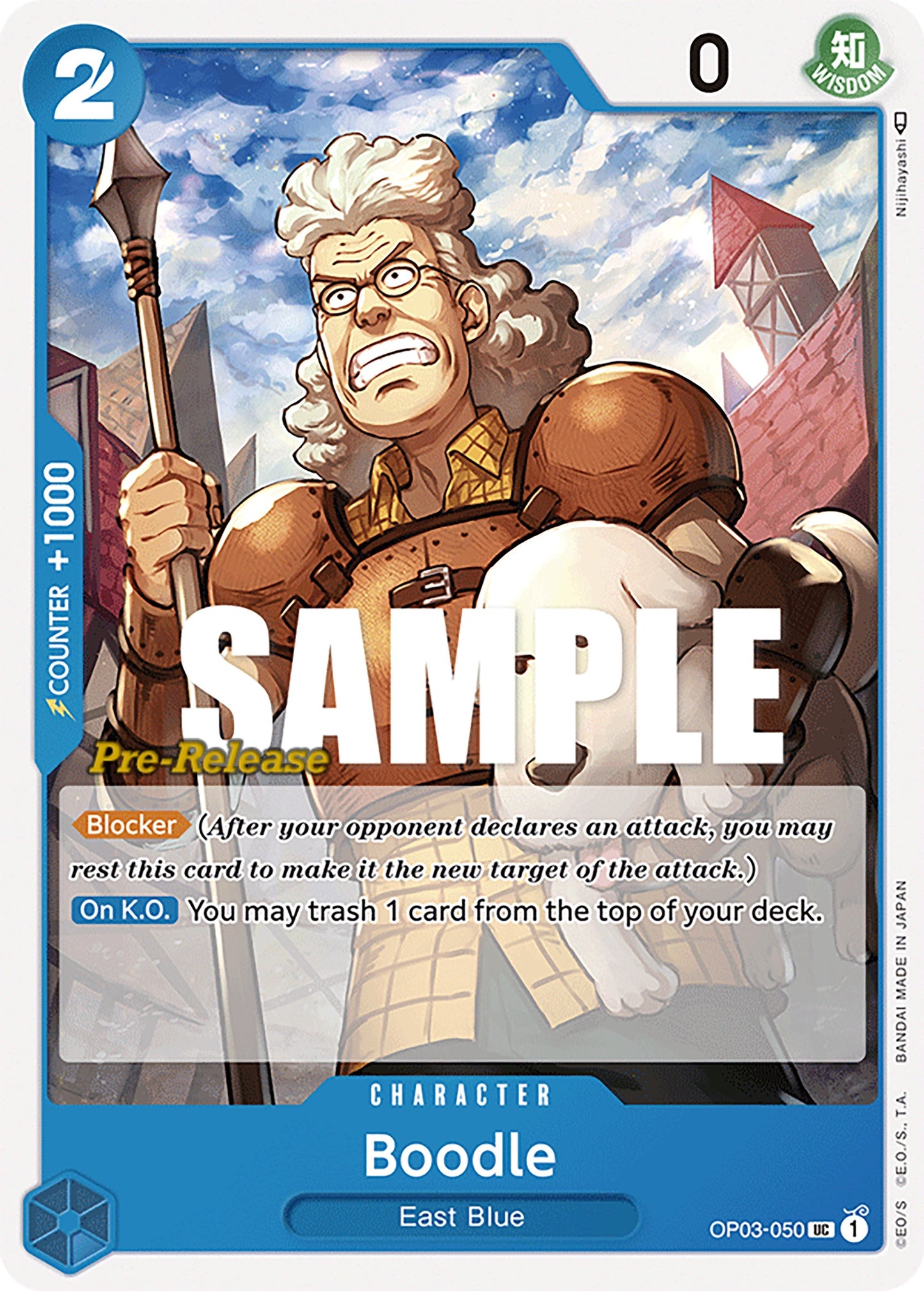 Image for Boodle (OP03-050) - One Piece Card Game