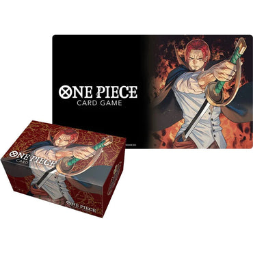 One Piece Card Game: Playmat and Card Case Set - Shanks