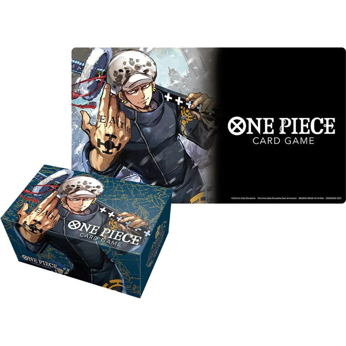 One Piece Card Game: Playmat and Card Case Set - Trafalgar Law