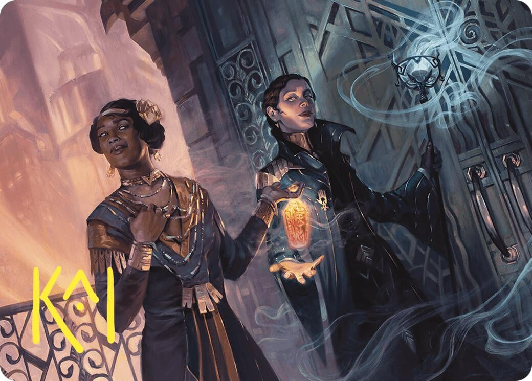 Image for Bribery Art Card (Gold-Stamped Signature) (6) - Magic: The Gathering