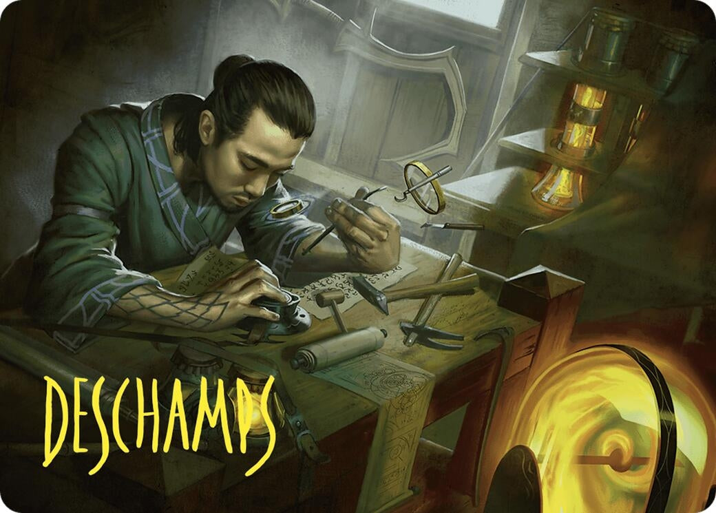 Image for Renowned Weaponsmith Art Card (Gold-Stamped Signature) (10) - Magic: The Gathering