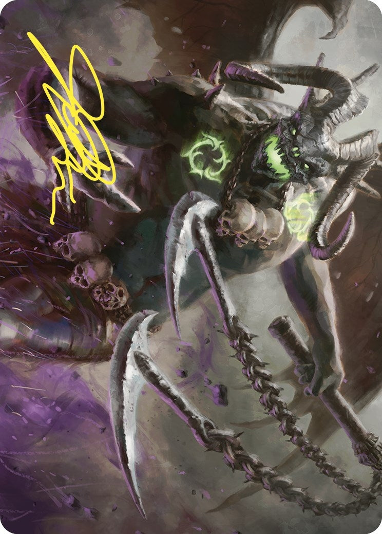 Image for Archfiend of Despair Art Card (Gold-Stamped Signature) (12) - Magic: The Gathering