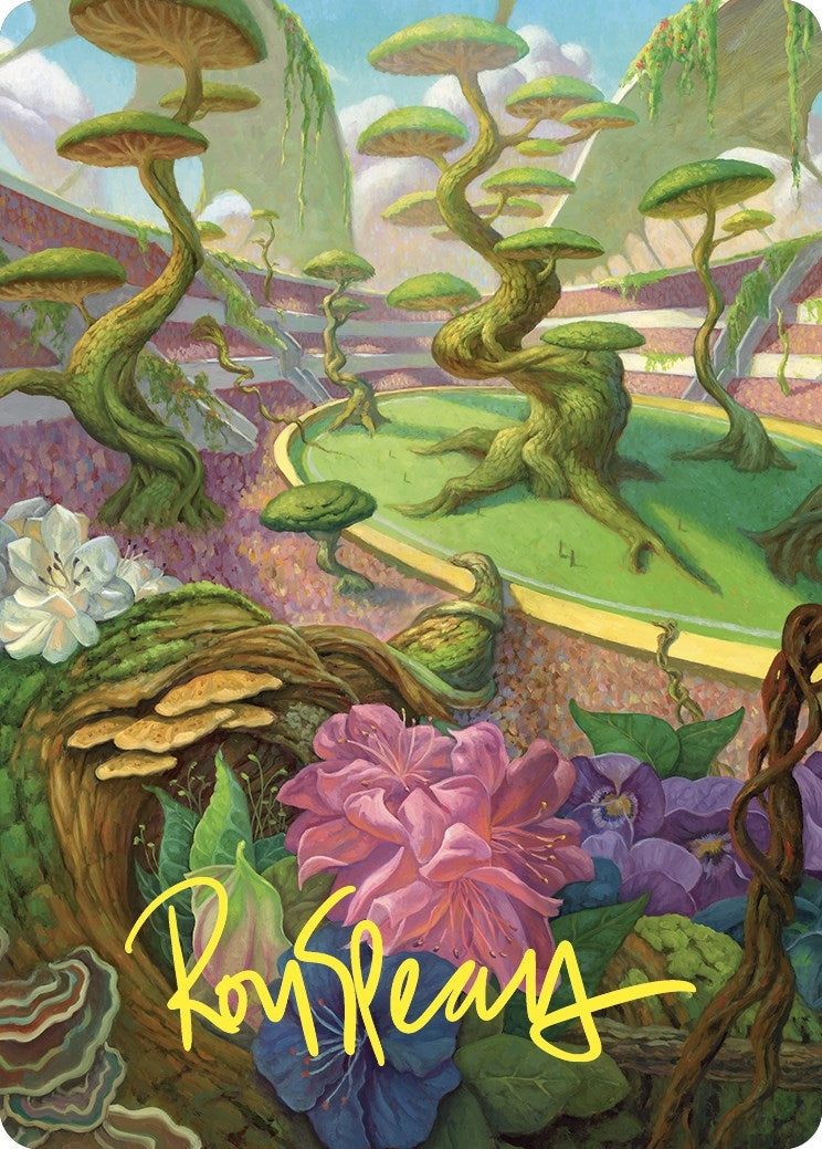 Image for Undergrowth Stadium Art Card (Gold-Stamped Signature) (49) - Magic: The Gathering