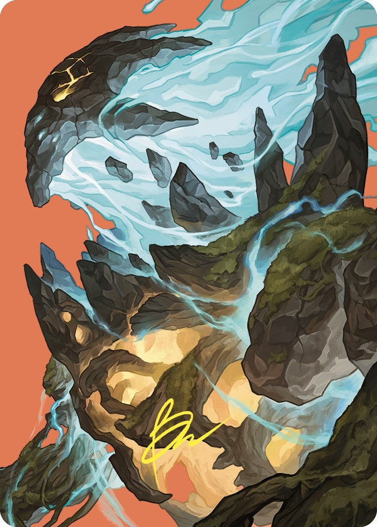 Image for Maelstrom Wanderer Art Card (Gold-Stamped Signature) (58) - Magic: The Gathering