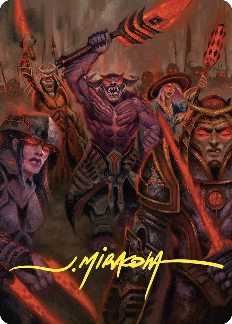 Image for Insurrection Art Card (Gold-Stamped Signature) (67) - Magic: The Gathering