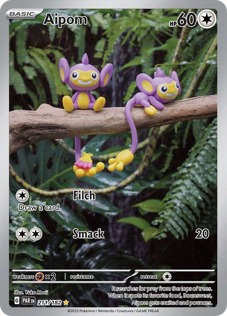 Aipom (211/182) (SV04: Paradox Rift) (PAR)