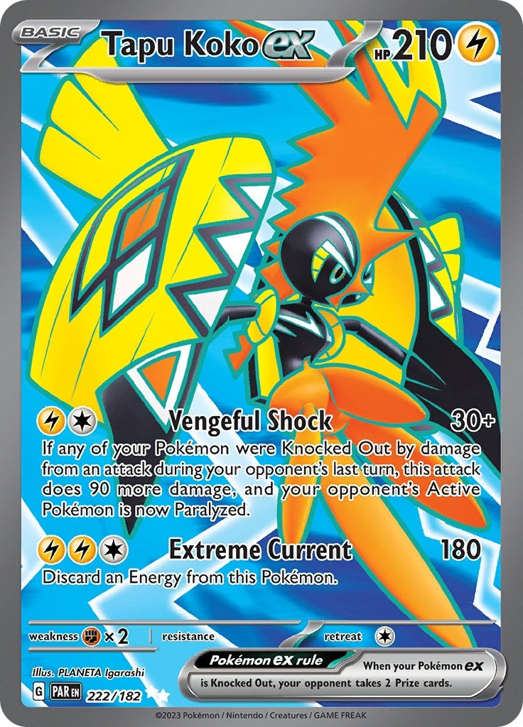 Tapu Koko ex (222/182) (PAR)