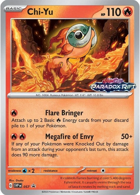 Image for Chi-Yu - 057 (Prerelease) (057) (SVP) - Pokemon
