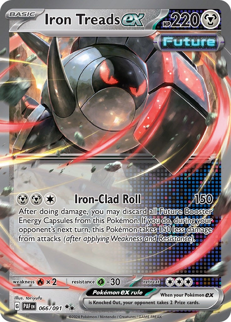 Image for Iron Treads ex (066/091) (PAF) - Pokemon