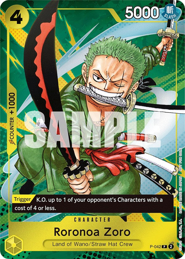 Roronoa Zoro (Event Pack Vol. 3) [One Piece Promotion Cards]