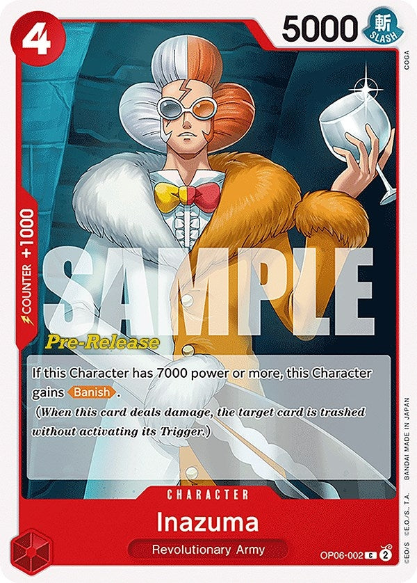 Image for Inazuma (OP06-002) (OP06 PRE) - One Piece Card Game