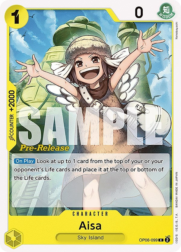 Image for Aisa (OP06-099) (OP06 PRE) - One Piece Card Game