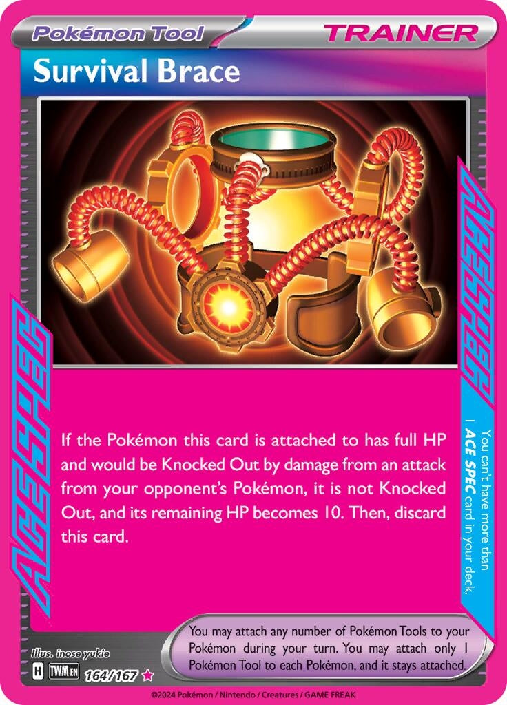 Image for Survival Brace (164/167) (TWM) - Pokemon