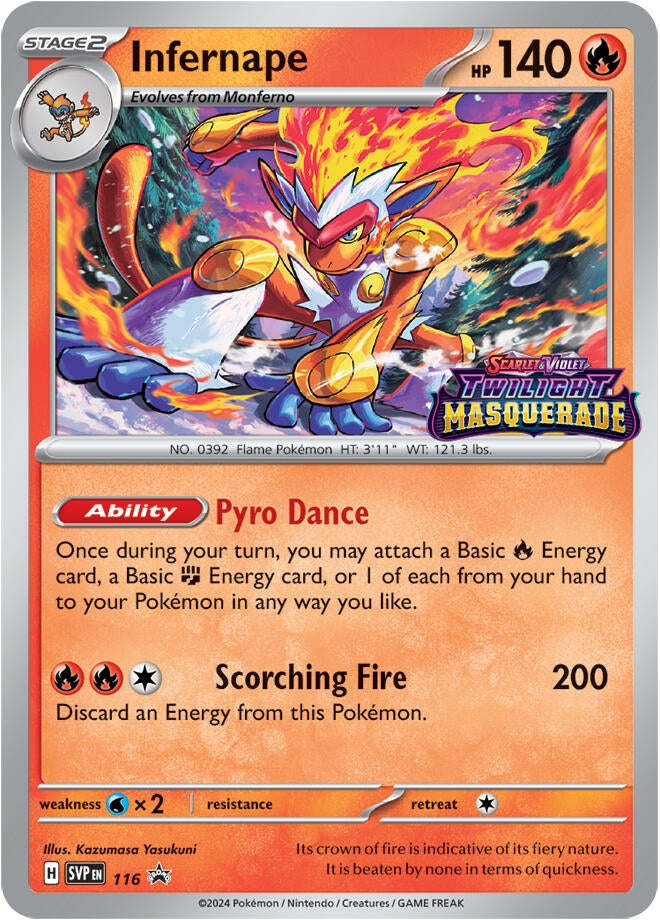Image for Infernape - 116 (116) (SVP) - Pokemon