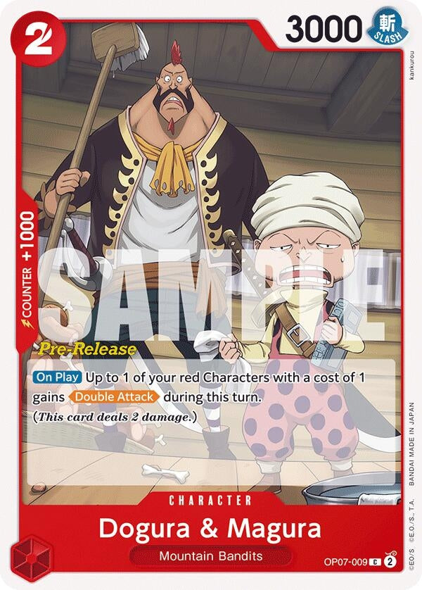Image for Dogura & Magura (OP07-009) - One Piece Card Game