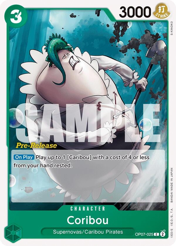 Image for Coribou (OP07-025) - One Piece Card Game