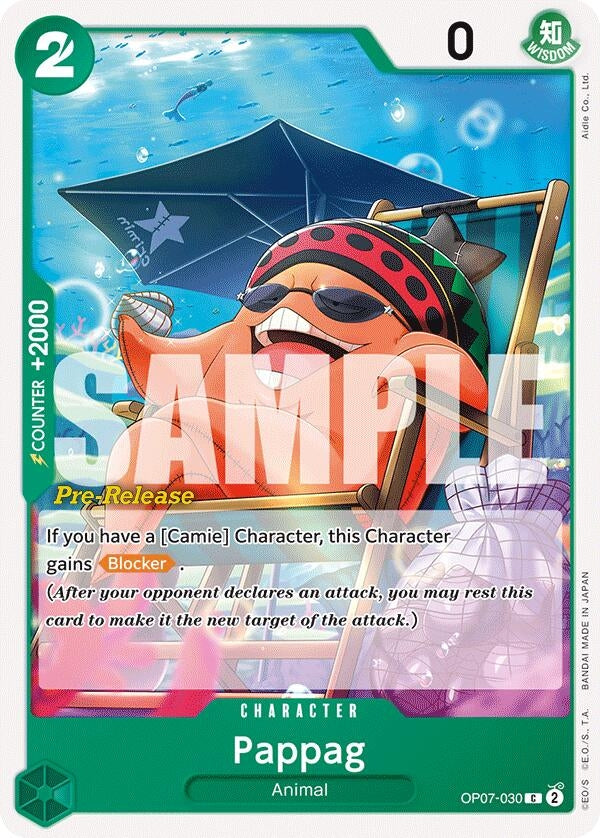 Image for Pappag (OP07-030) - One Piece Card Game